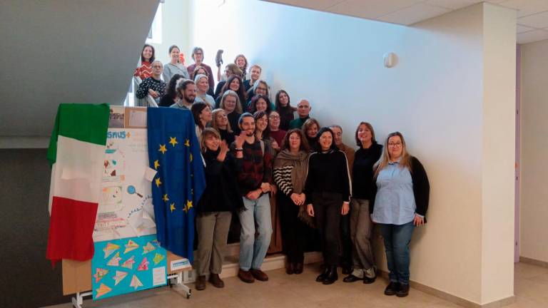 La “Pascoli” ha accolto docenti provenienti da Belgio, Svezia, Francia e Grecia