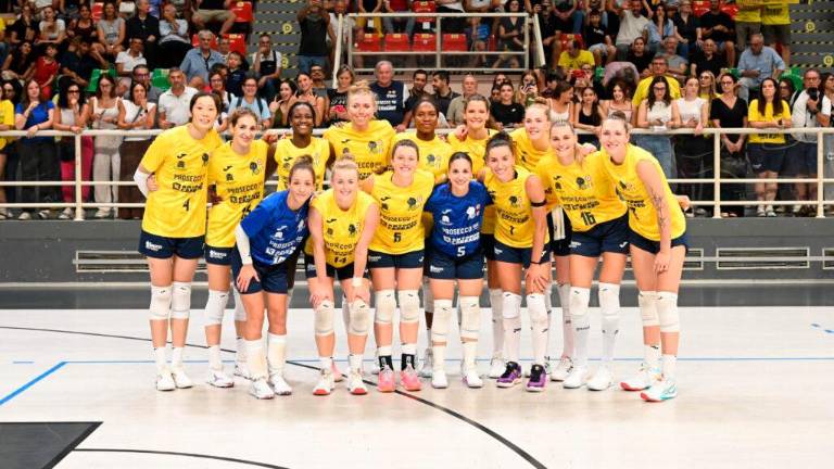 Le campionesse in carica di Conegliano (foto imocovolley.it)
