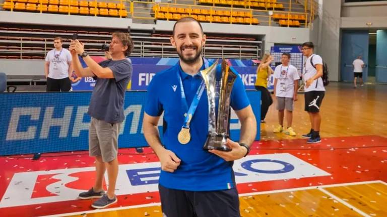 Francesco Nanni dopo l’oro continentale conquistato lo scorso anno