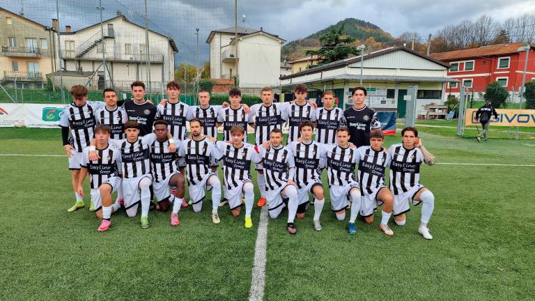 L’attuale formazione della Sampierana che sta inseguendo la salvezza in Eccellenza