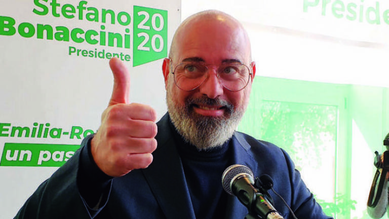 Elezioni, Bonaccini esulta per il voto in Romagna