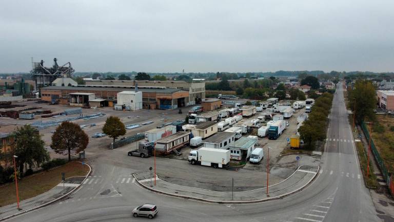 L’area per camper e roulotte a Pievesestina dove è avvenuto il furto