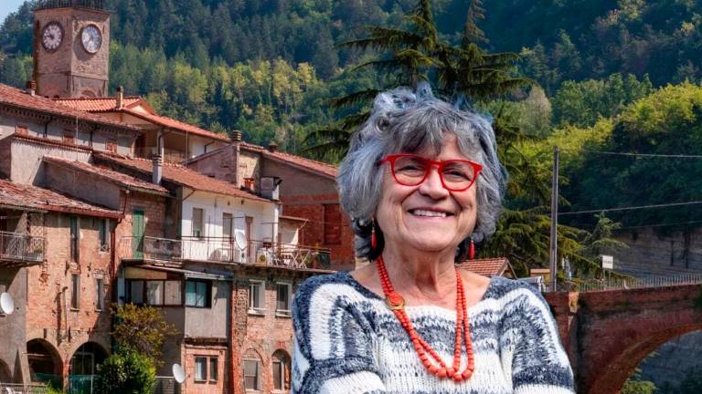 La sindaca di Mercato Saraceno Monica Rossi