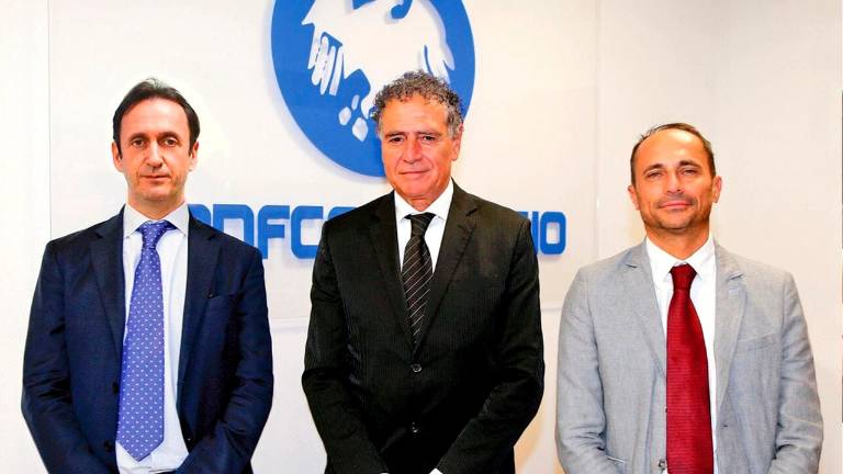 I vertici della Confcommercio cesenate