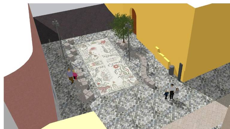 Ravenna, nuovo “salotto urbano” in via Barbiani con il Pavimento di Montalbini