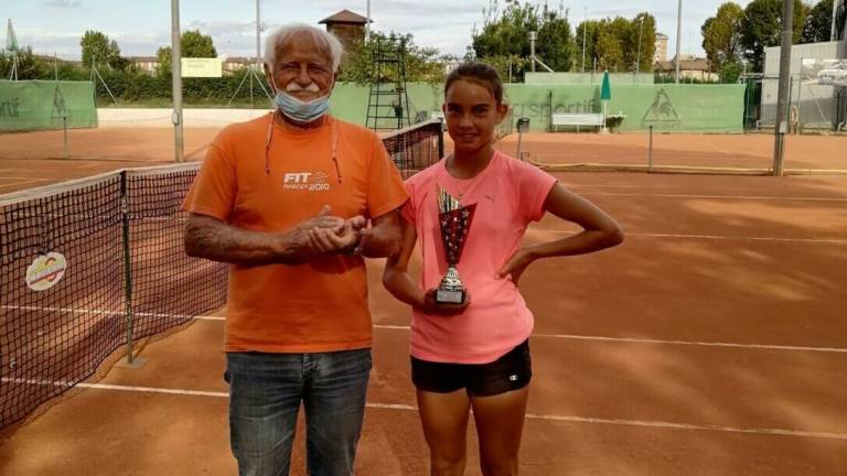 Tennis, doppietta di Sofia Cilibic al torneo Under del Ct Zavaglia