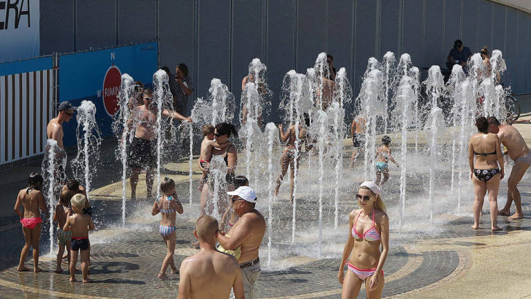 Emergenza caldo, anche in Riviera si sfiorano i 40 gradi