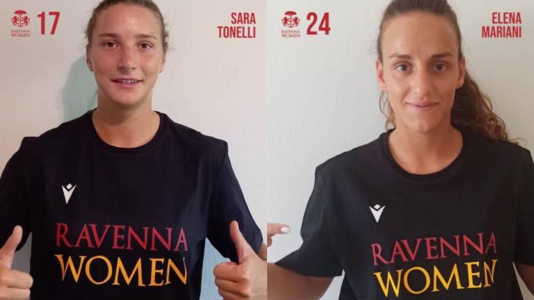 Calcio B donne, Tonelli e Mariani al Ravenna Women