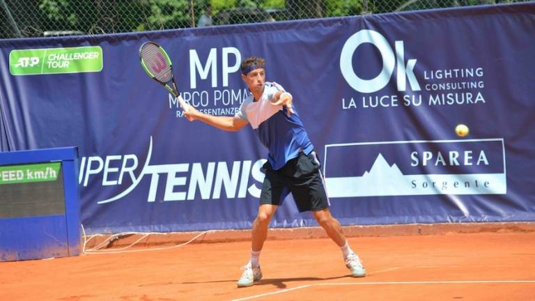Tennis, a Caslano vince Francesco Forti ma perde Enrico Dalla Valle