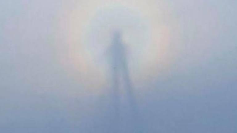 Lo “spettro di Brocken” apparso in cielo