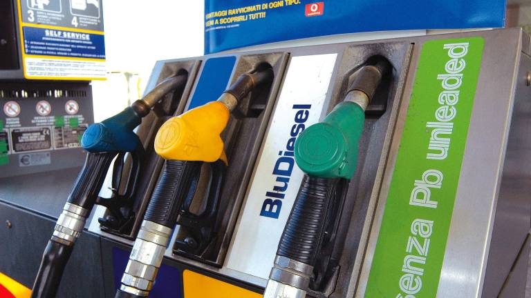 Un distributore di carburante