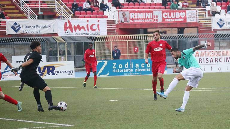 Calcio D, il Rimini è tornato corsaro dopo un mese e mezzo