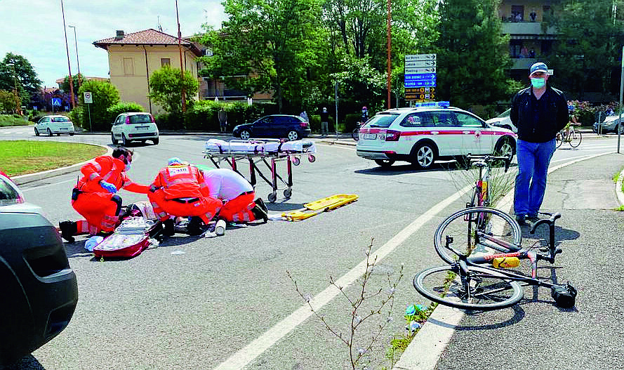 Incidente in bici: il poliziotto di Cesena ha donato gli organi