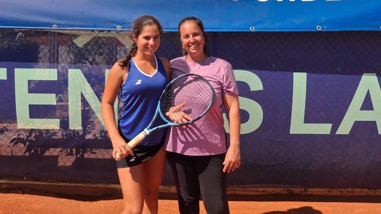 Gaia Donati con la mamma maestra Monica Scartoni