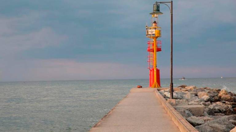 Il nautofono a Cesenatico, un tempo usato in caso di nebbia