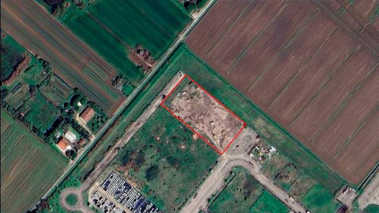 L’area interessata dalla discarica