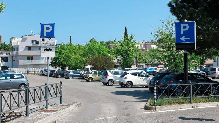 Il parcheggio Scarpetti e Ortalli