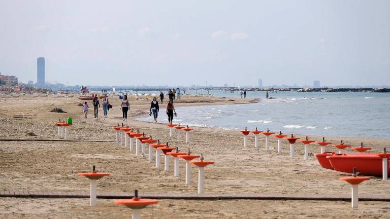 Ancora incertezze per le spiagge romagnole