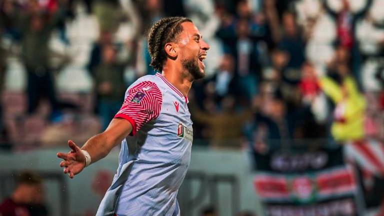 Il difensore centrale Luigi Palomba in maglia Vis Pesaro