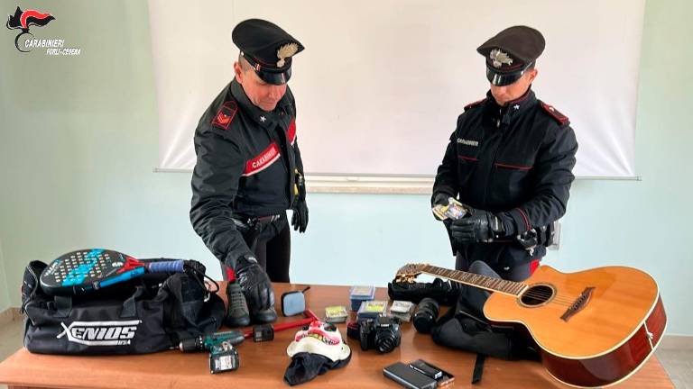 La refurtiva, tutta recuperata, sarà restituita ai legittimi proprietari