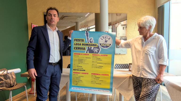 Il segretario della Lega Romagna Jacopo Morrone