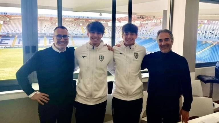 Calcio C, Cesena e i talenti del futuro: i gemelli Shpendi firmano fino al 2025
