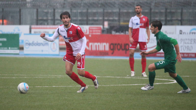 Calcio serie C, il Rimini perde Montanari per una giornata