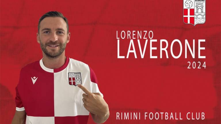 Calcio C, il Rimini concede il bis: in difesa arriva Lorenzo Laverone