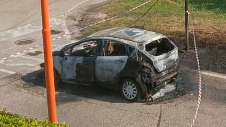 Cesena: tamponamento ed auto in fiamme FOTOGALLERY
