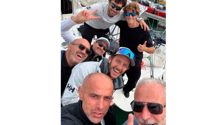 L’equipaggio a bordo di Lo Re
