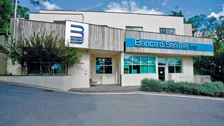 Una filiale della Banca di San Marino
