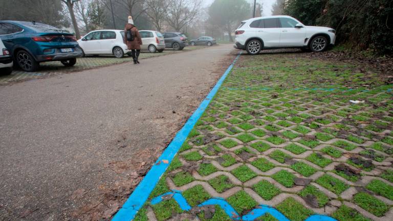 Le strisce blu di Ravenna