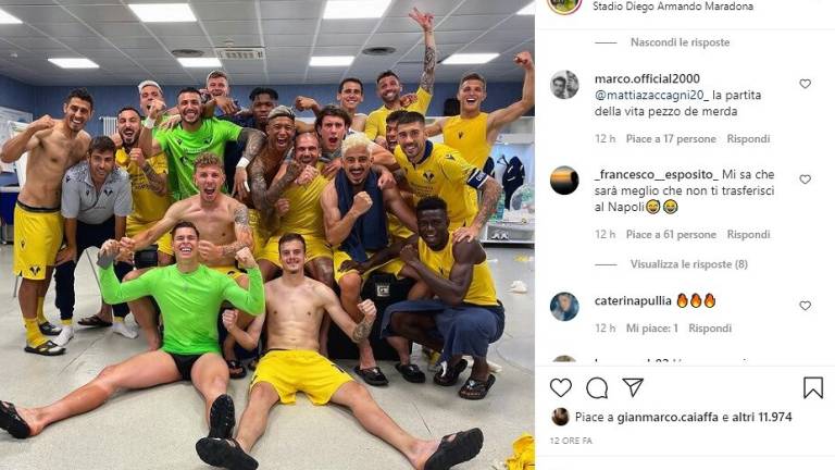 Calcio, il bellariese Zaccagni insultato e minacciato su Instagram dai tifosi del Napoli