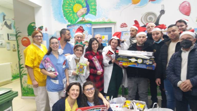 Natale a Ravenna, tris di donazioni a Pediatria