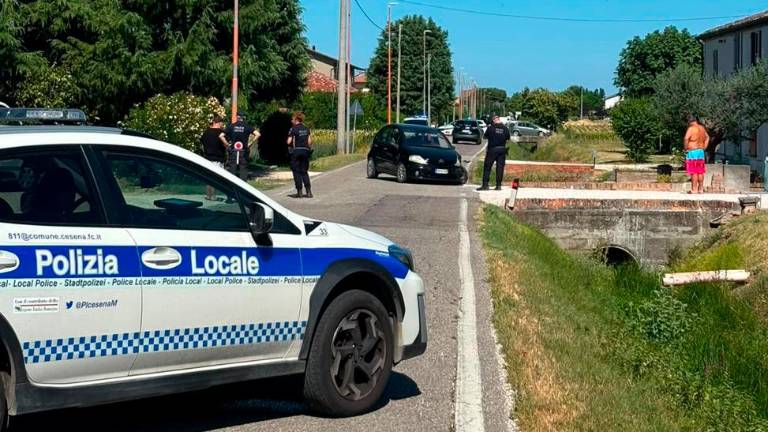 La scena dell’incidente fatale