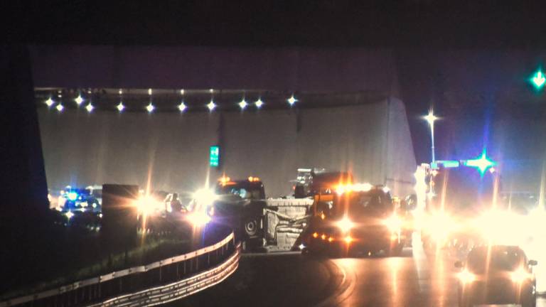 Rimini. Paura in A14, auto si ribalta a Covignano FOTOGALLERY MIGLIORINI