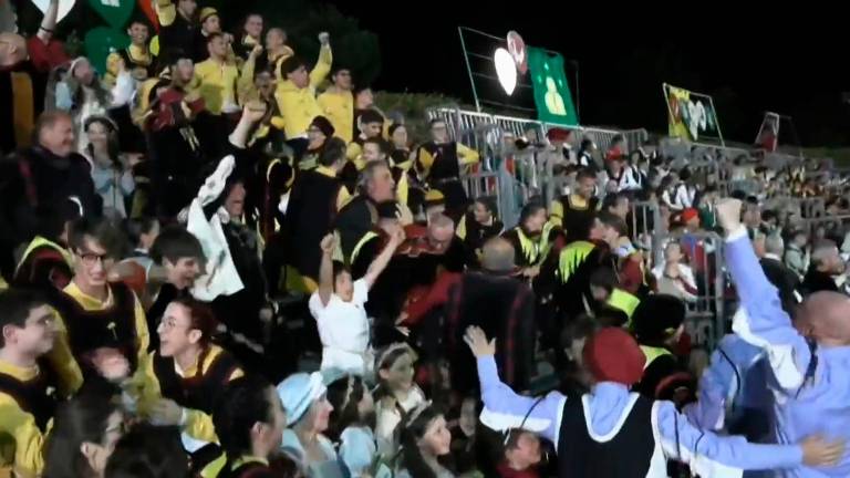 Faenza. Niballo: la Bigorda d’oro va al Rione Nero FOTO
