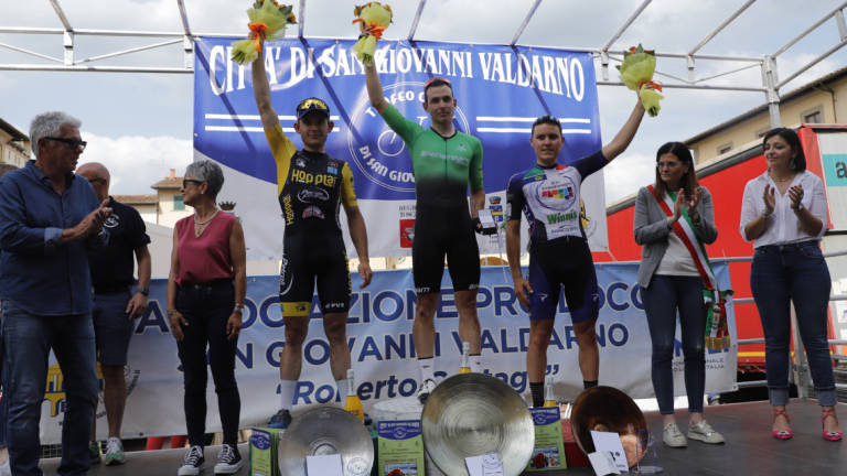 Ciclismo, Dapporto terzo e Pinardi quinto al Trofeo San Giovanni Valdarno