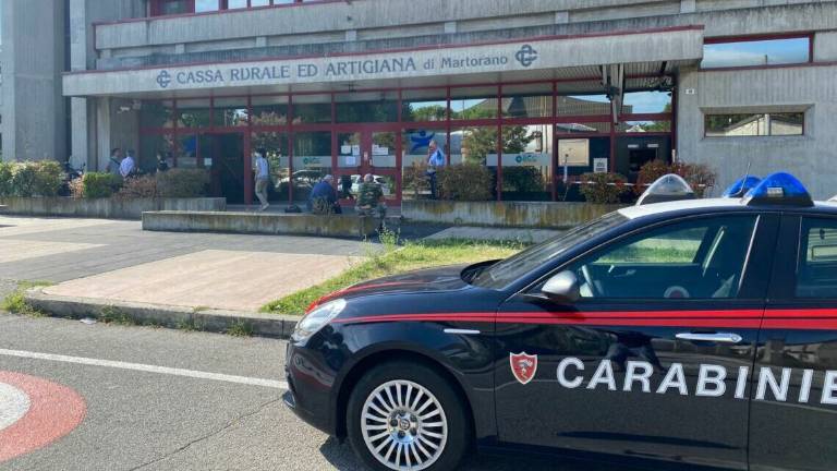 Bancomat fatto esplodere nella notte a Martorano di Cesena