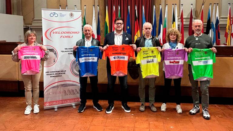 Ciclismo su pista, ecco le maglie del Trofeo Superpistard 2026 al velodromo “Servadei” di Forlì