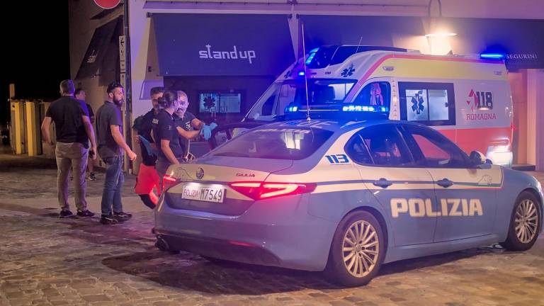 L’intervento della Polizia di Stato