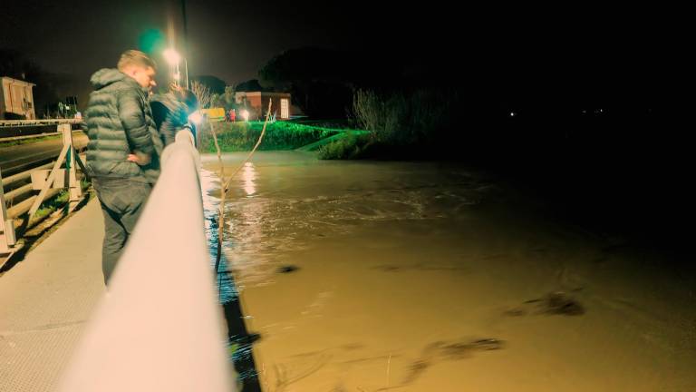 Maltempo. In calo la piena del Lamone a Mezzano FOTOGALLERY Massimo Fiorentini