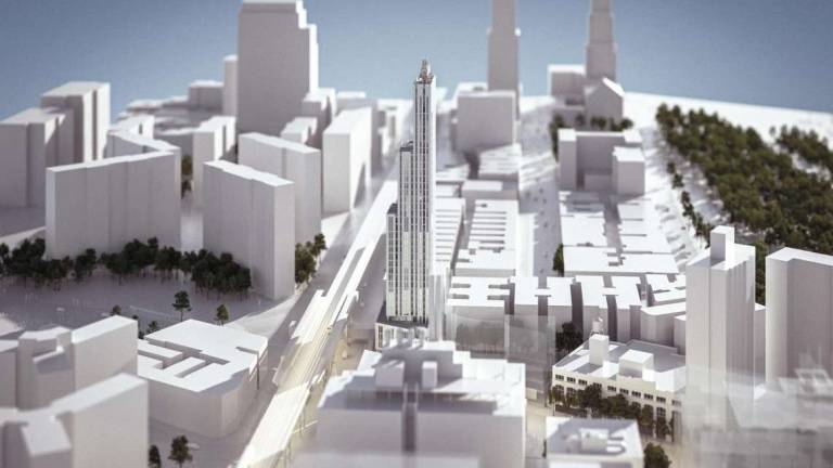 Rimini, il gruppo Focchi veste la torre di Renzo Piano a New York