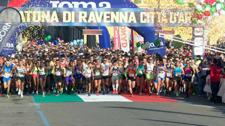 Podismo, la Maratona di Ravenna è una festa da 10mila presenze