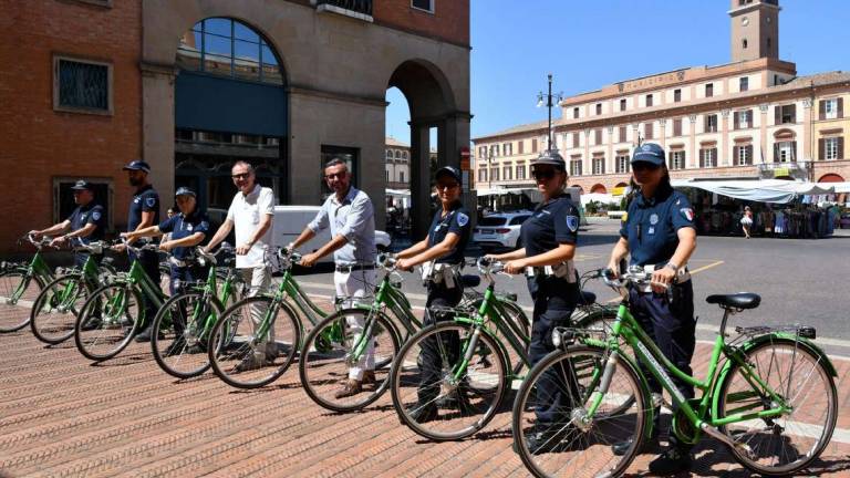 Forlì. Controlli in parchi e centro, nuove bici alla Polizia locale