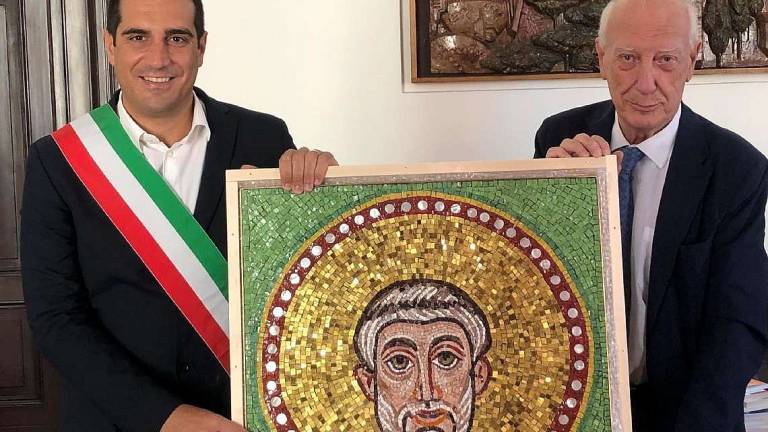 Ravenna, un regalo di compleanno al Presidente Sergio Mattarella