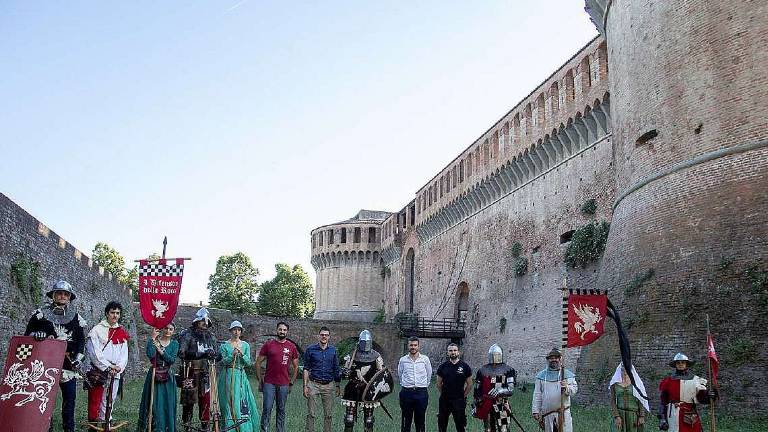 I difensori della Rocca si alleneranno nel fossato