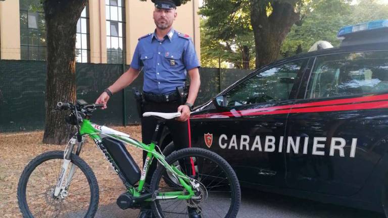 Cesena: ricettava e-bike sul furgone rubato