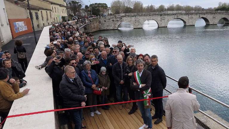 Rimini, buchi per la passerella al Tiberio: a processo il soprintendente