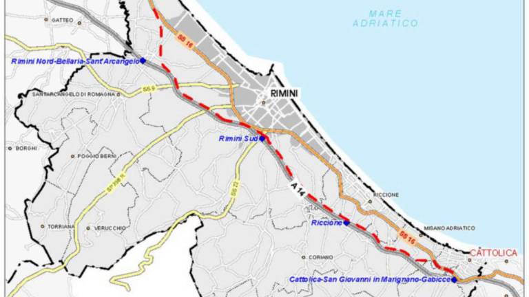 Rimini. Nuova Statale, Santa Giustina non molla: Bloccate tutto